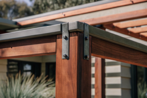 detail comparison of pergola materials on central